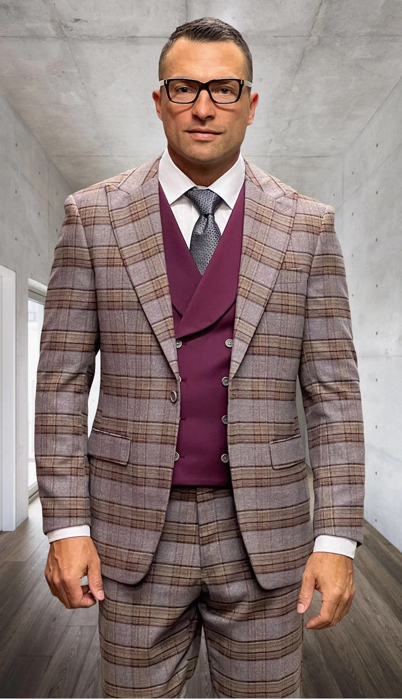 Statement AMICCI-BU Mens Suit