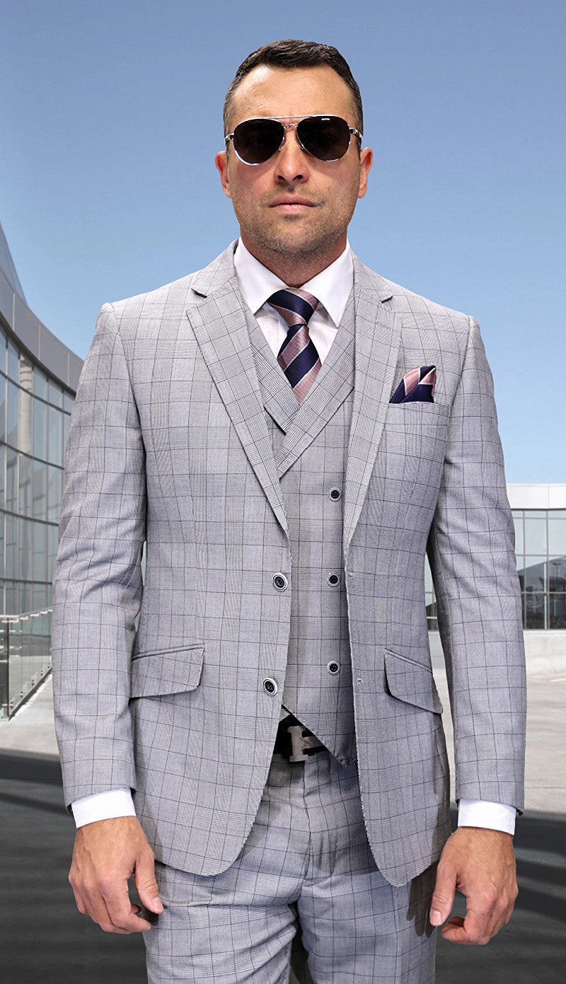 Statement ATRANI-BK Mens Suit