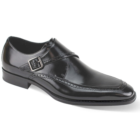 Giovanni AMATO-BLK Unisex Dress Shoes