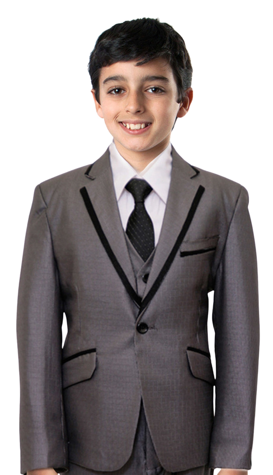 Tazzio B351-02-GRY Boys Suit