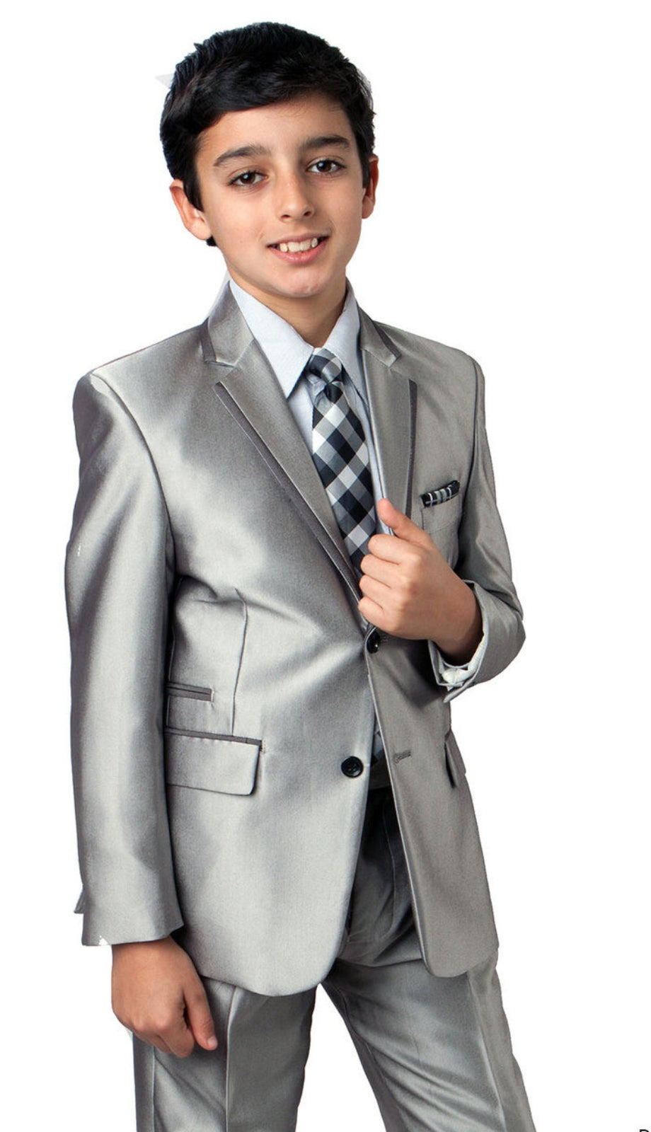 Tazzio B355-01-SIL Boys Suit