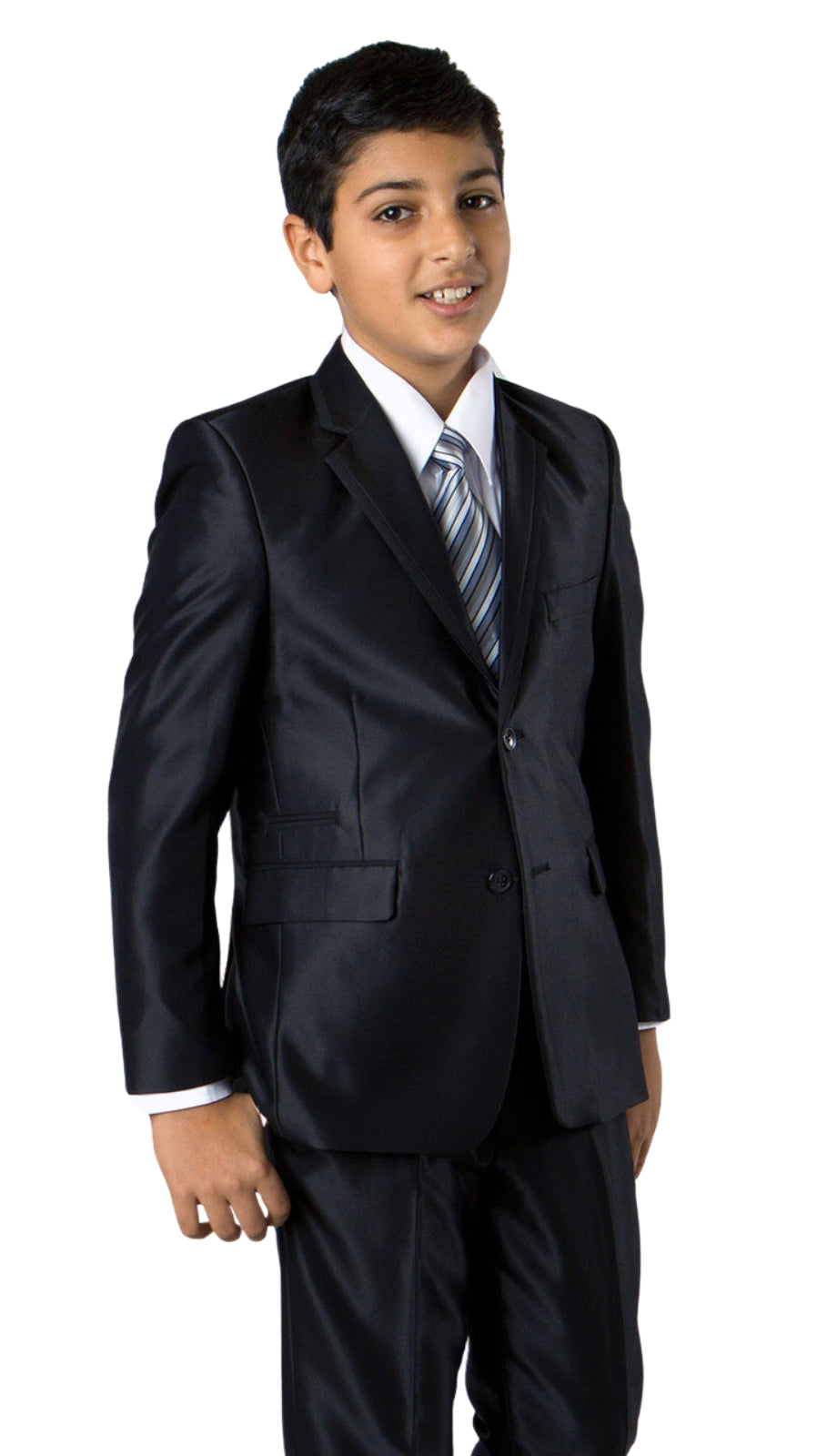 Tazzio B355-03-BLK Male Suit