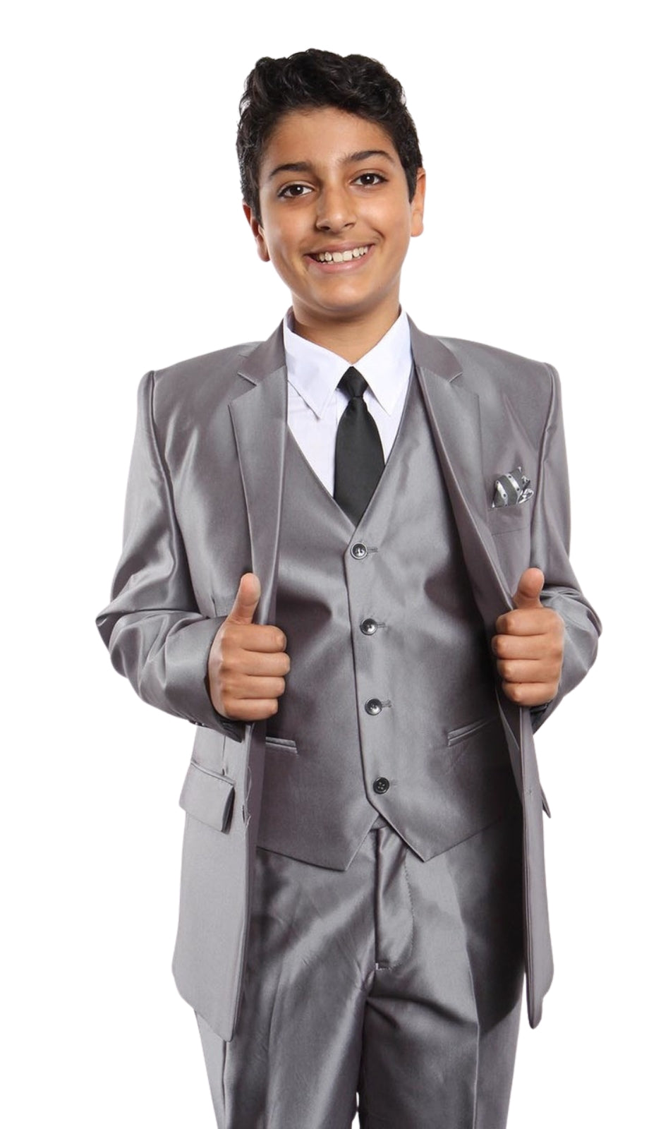 Tazzio B372-03-SIL Boys Suit