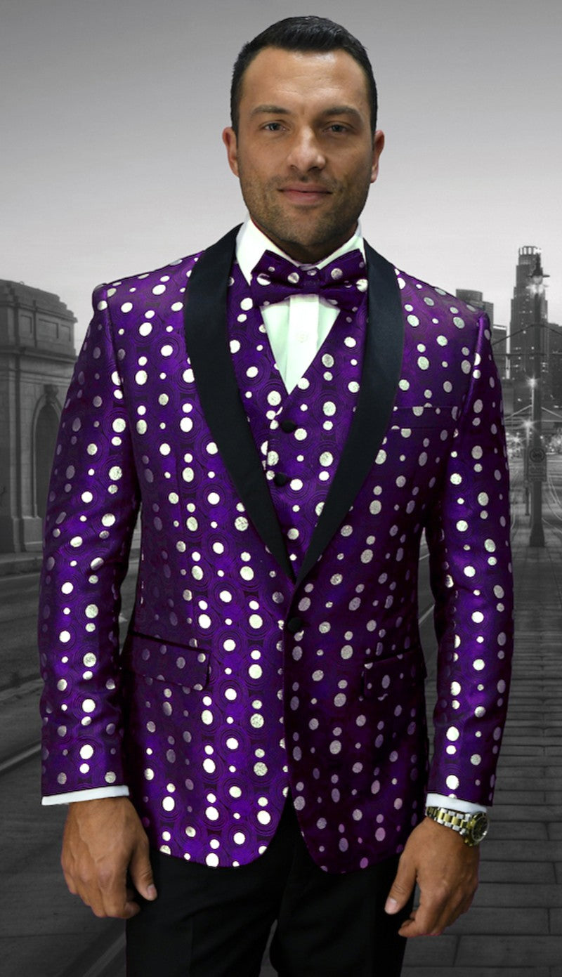 Statement Bellagio-13-PU Mens Suit