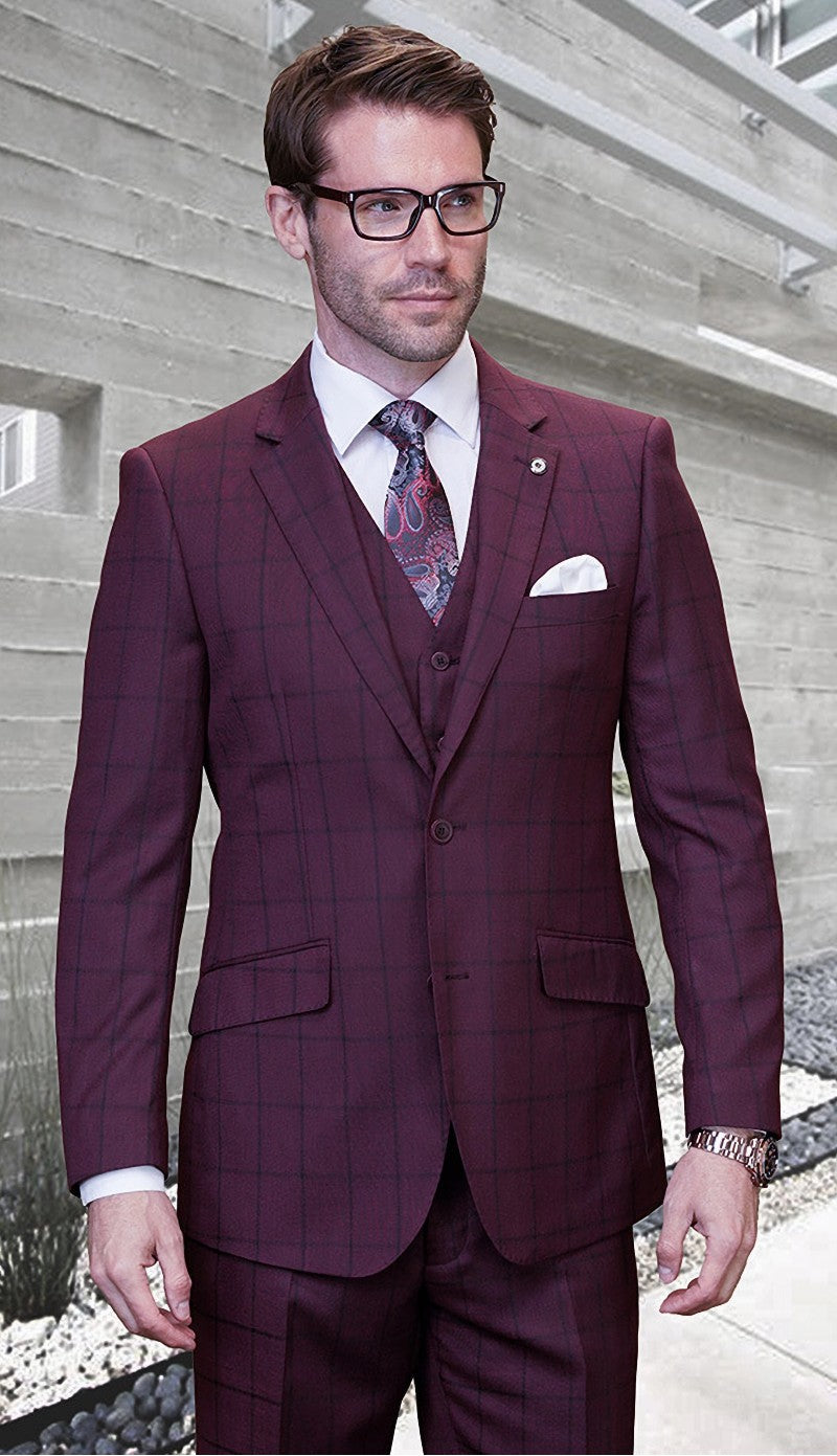 Statement BERGAMO-BU Mens Suit