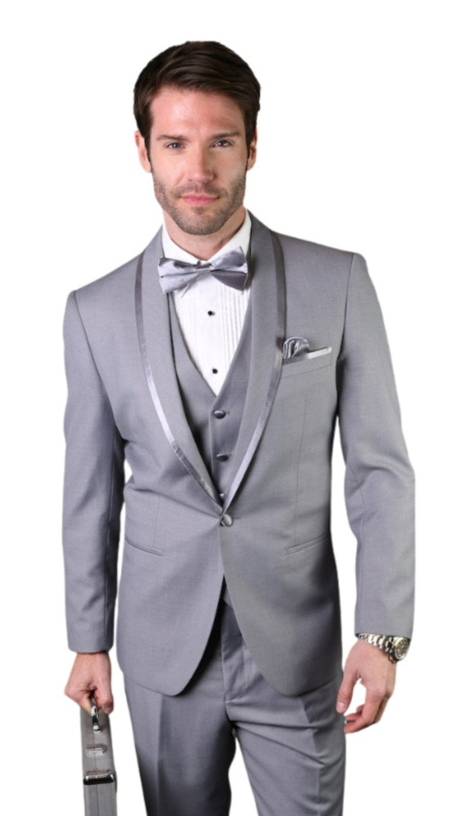 Statement CAESAR-GREY Mens Suit