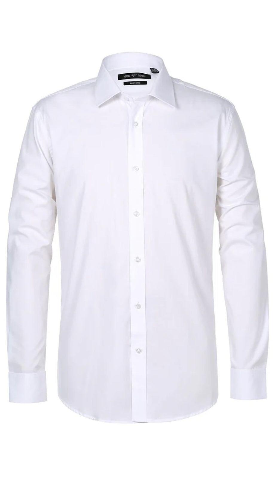 Verno CS0220-WHT Mens Shirt