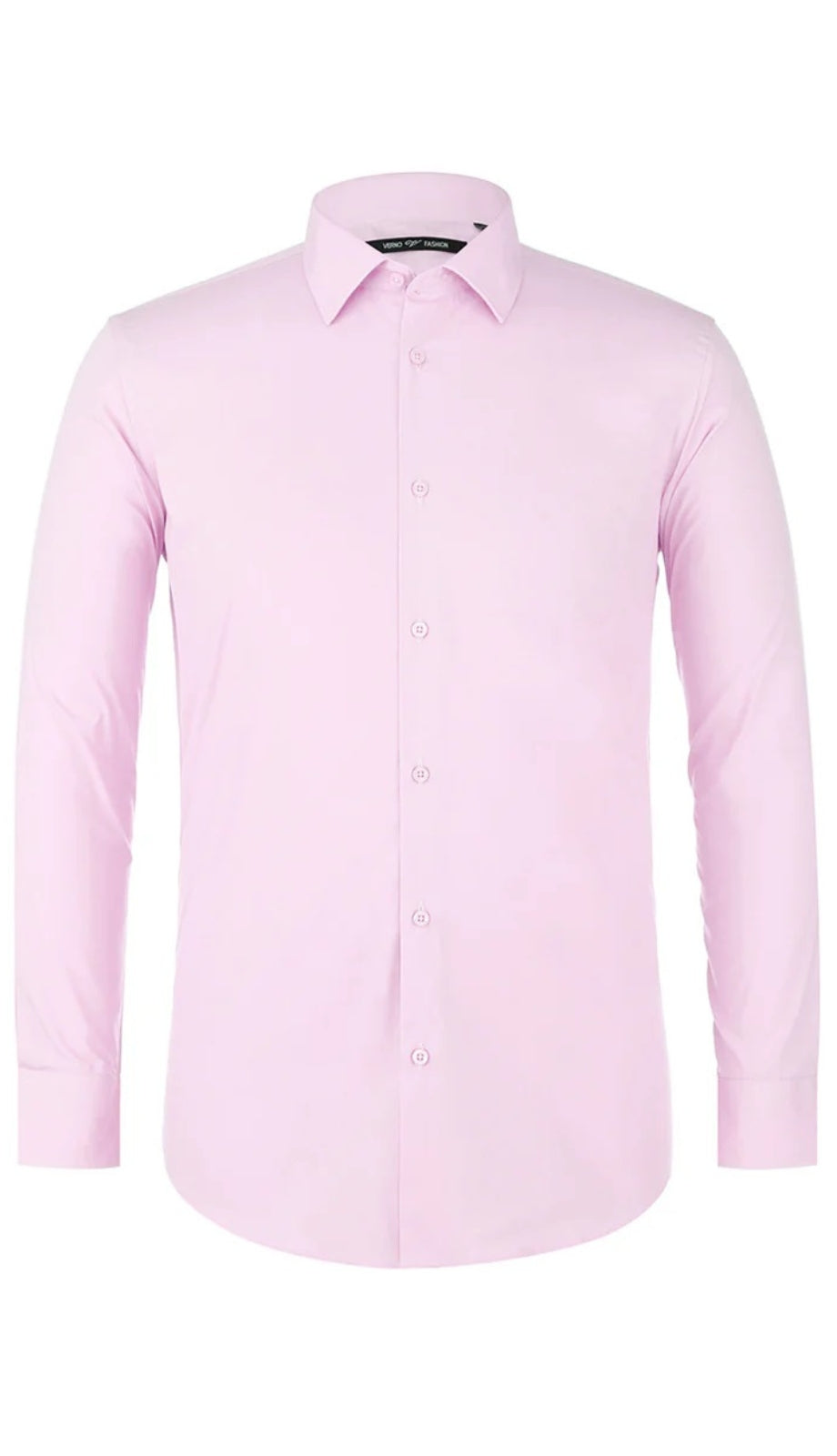 Verno CS0222-LIT-PINK Mens Shirt