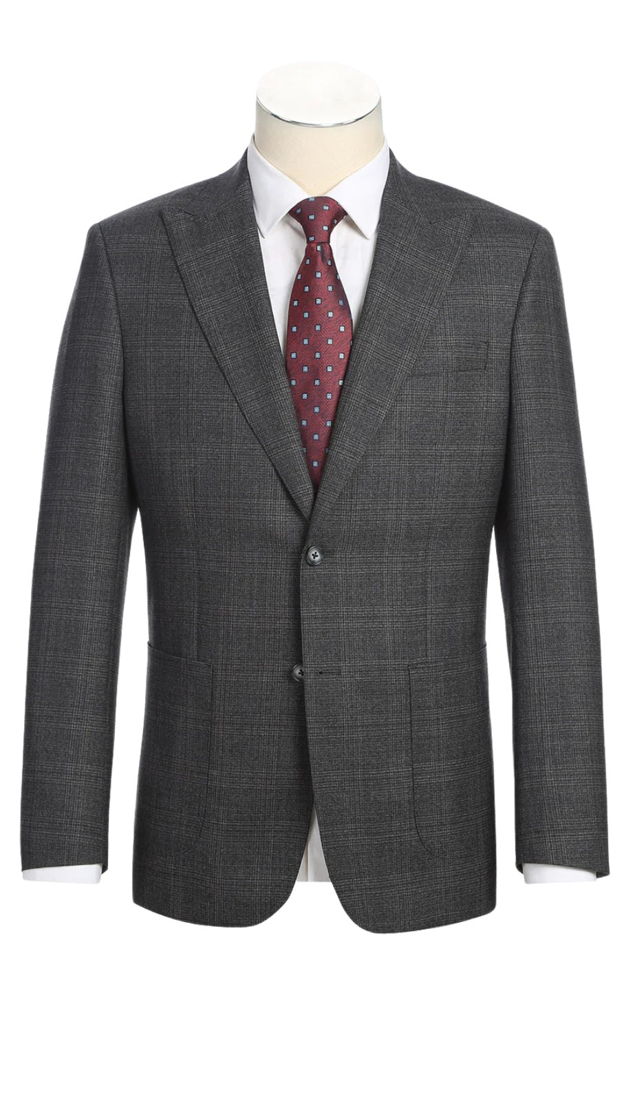 English Laundry Mens Suit EL12-57-095-DARK-GRY