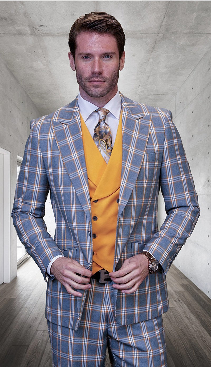 Statement FASINI-GR Mens Suit