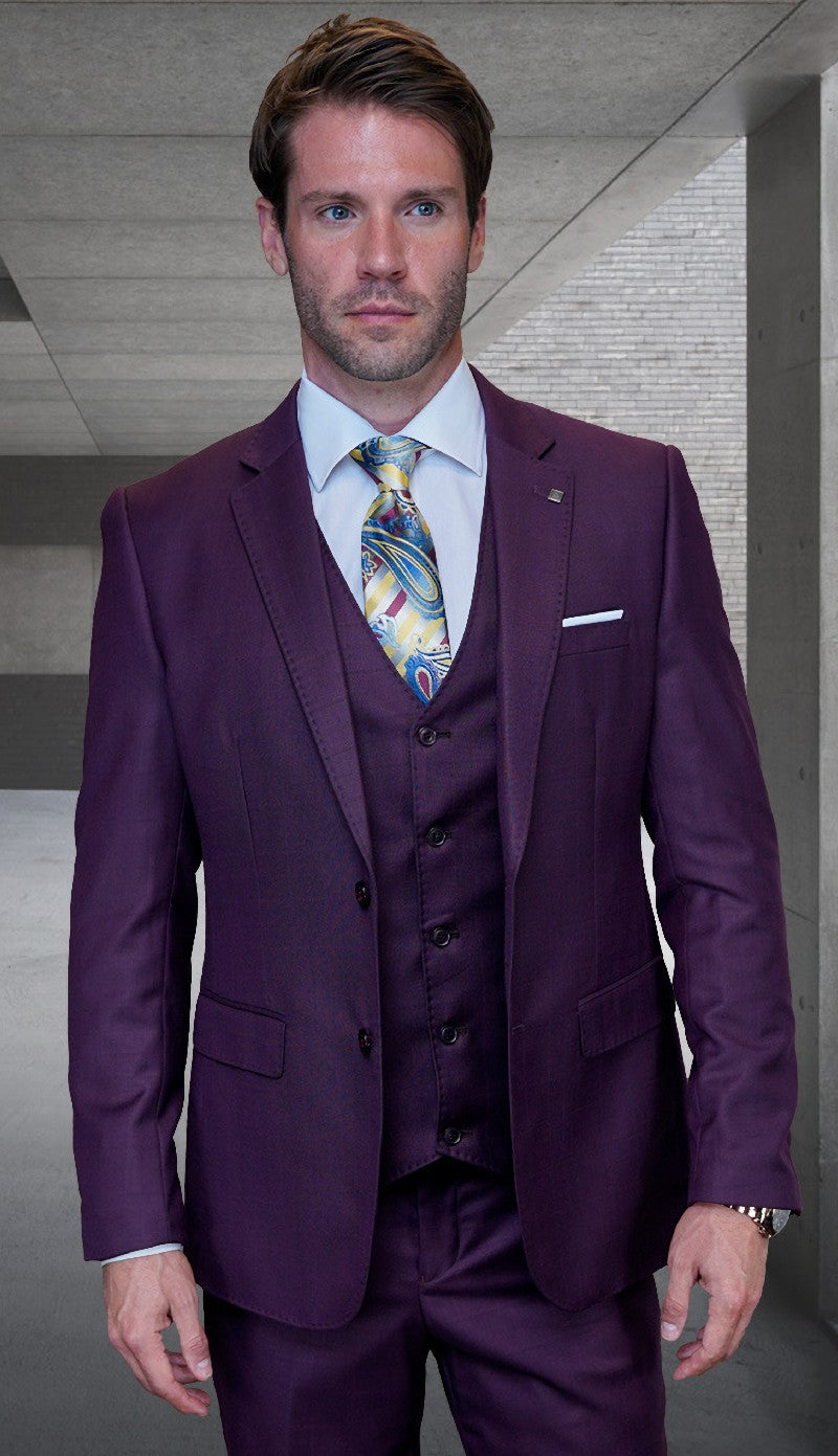 Statement Hugo-3-PLM Mens Suit