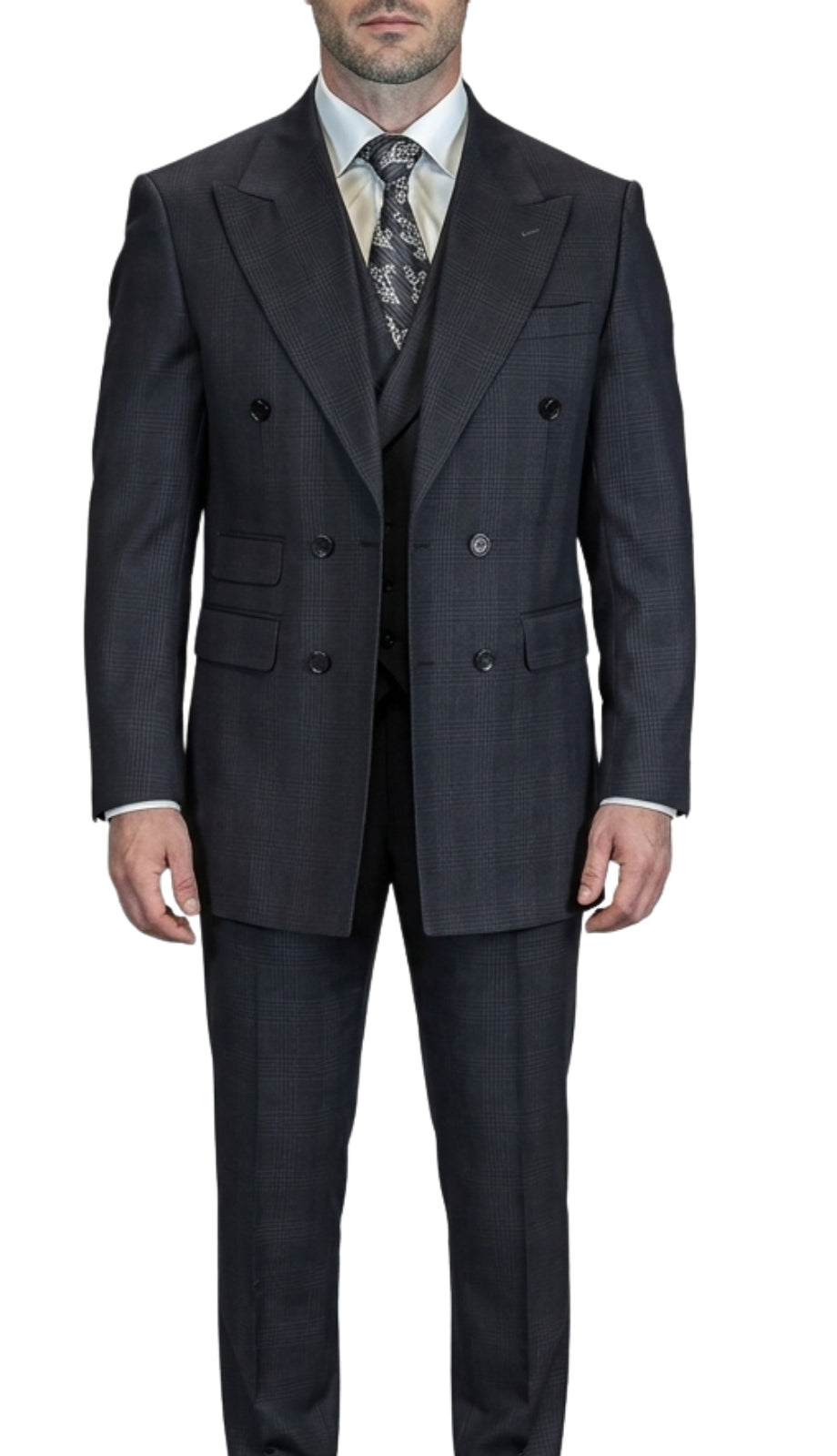 Statement IMPERIAL-BLACK Mens Suit