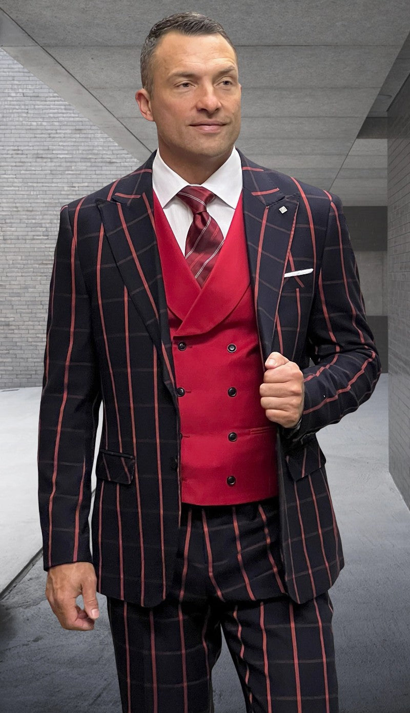 Statement LUCCI-BR Mens Suit
