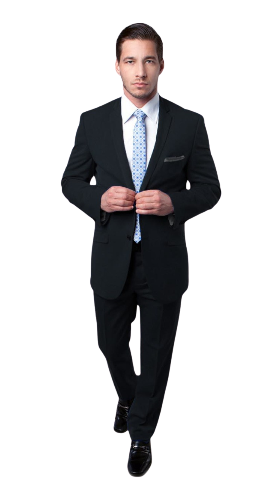 Tazzio Mens Suit M139S-01-BLK