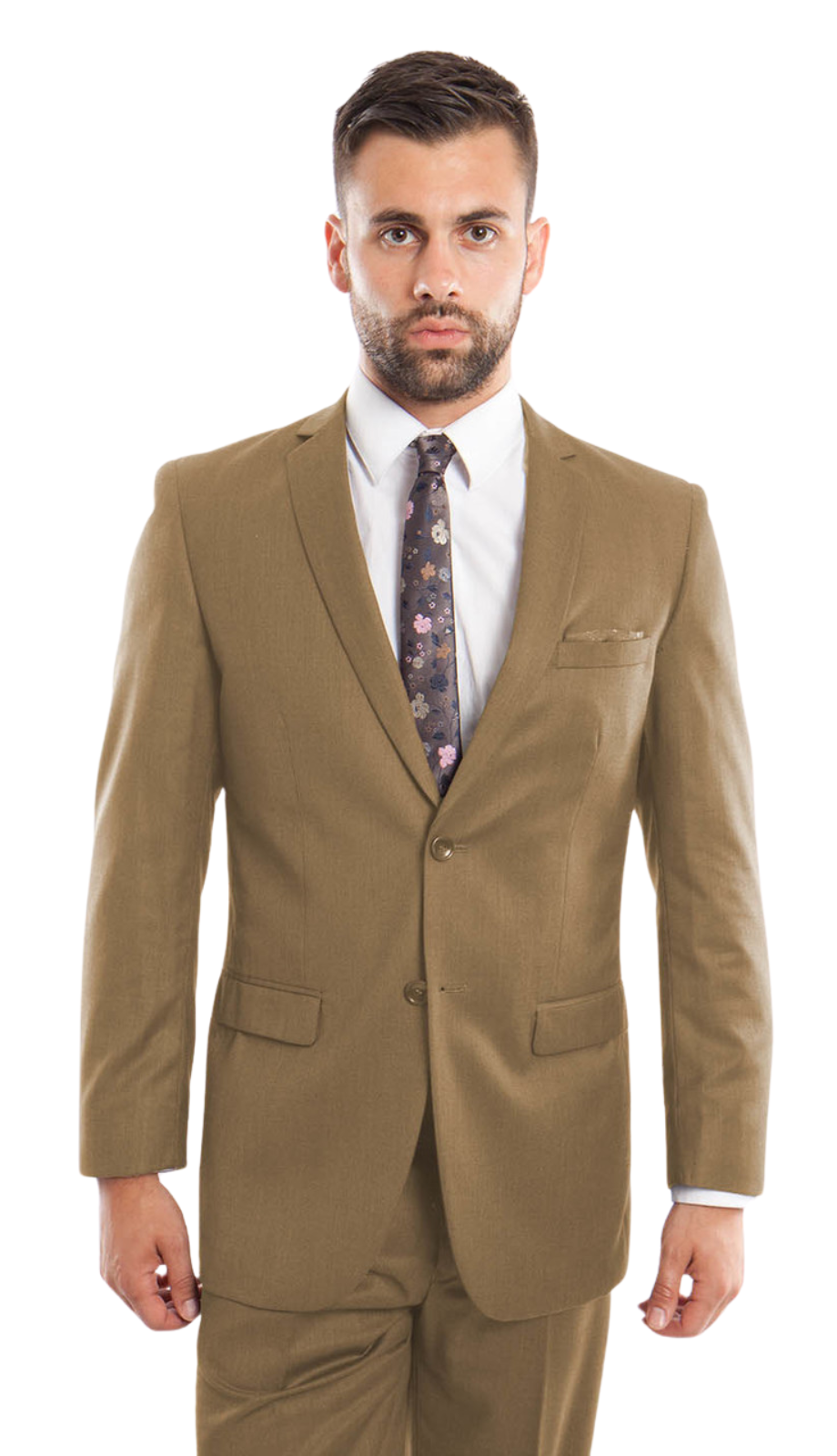 Tazzio Mens Suit M208S-06-SAND