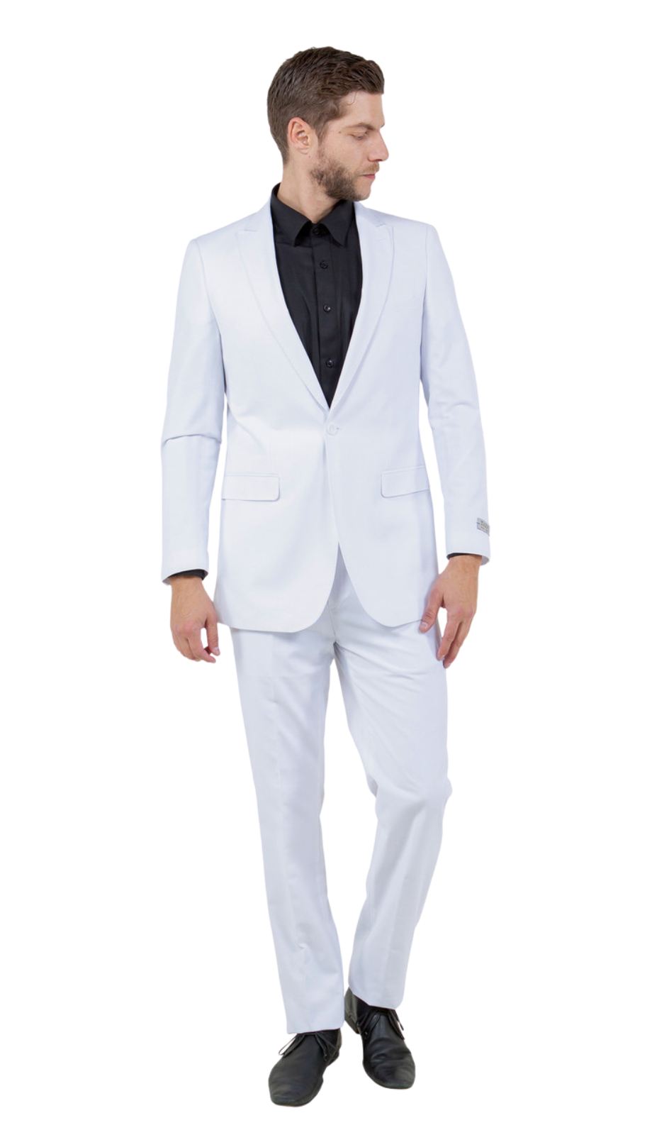 Tazzio Mens Suit M211S-09-WHITE