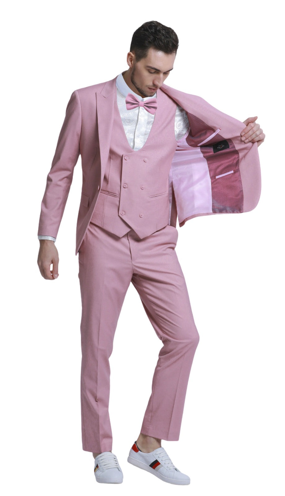 Tazzio M336SK-MAU Mens Suit
