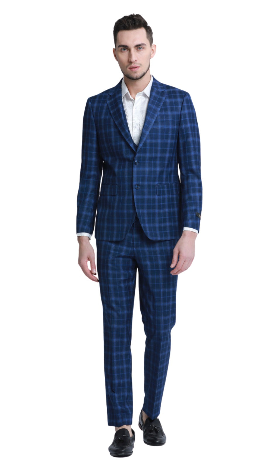 TAZZIO M337SK-04 Mens Suit