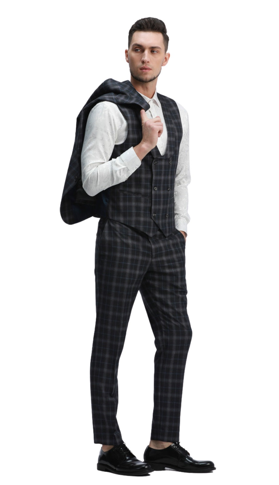 TAZZIO M337SK-05 Mens Suit
