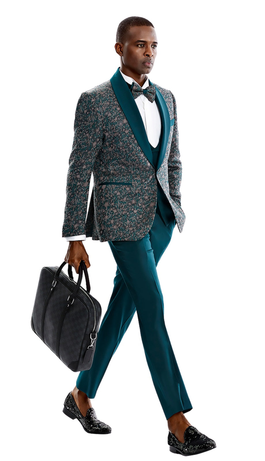 Tazzio M374SK-01 Mens Suit