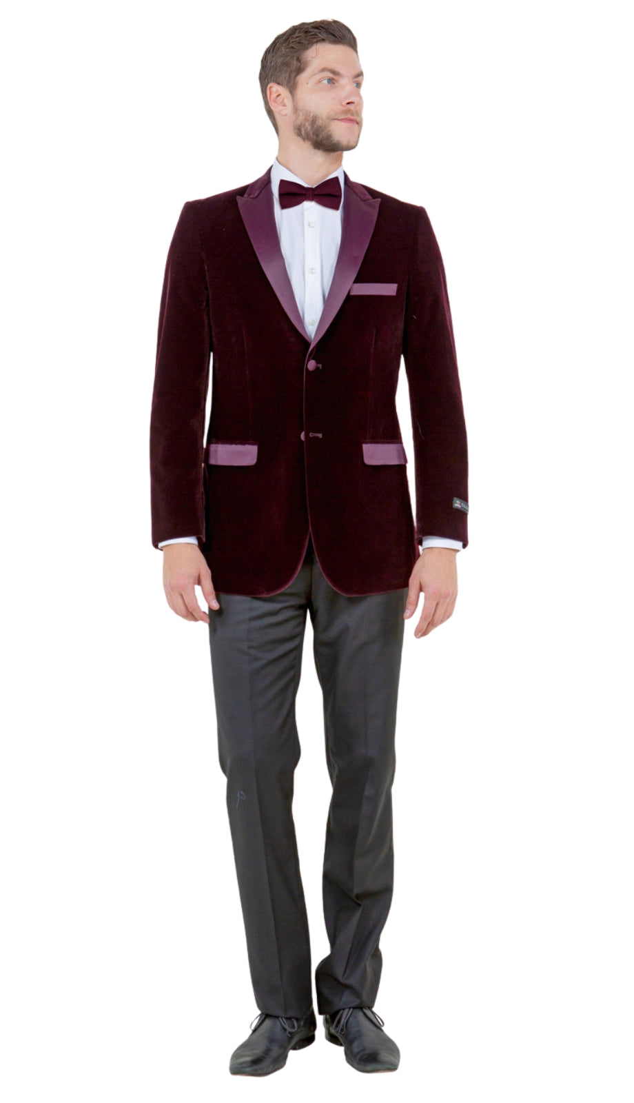 Tazzio MJ114S-WINE Mens Sports Coat