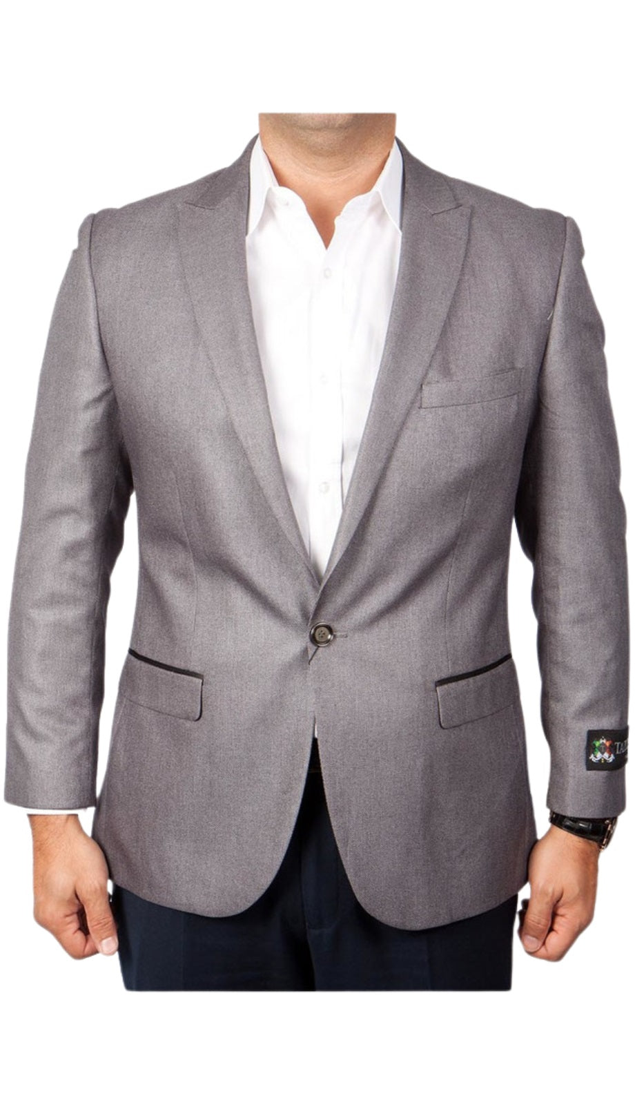 Tazzio MJ117S-GRY Mens Sports Coat