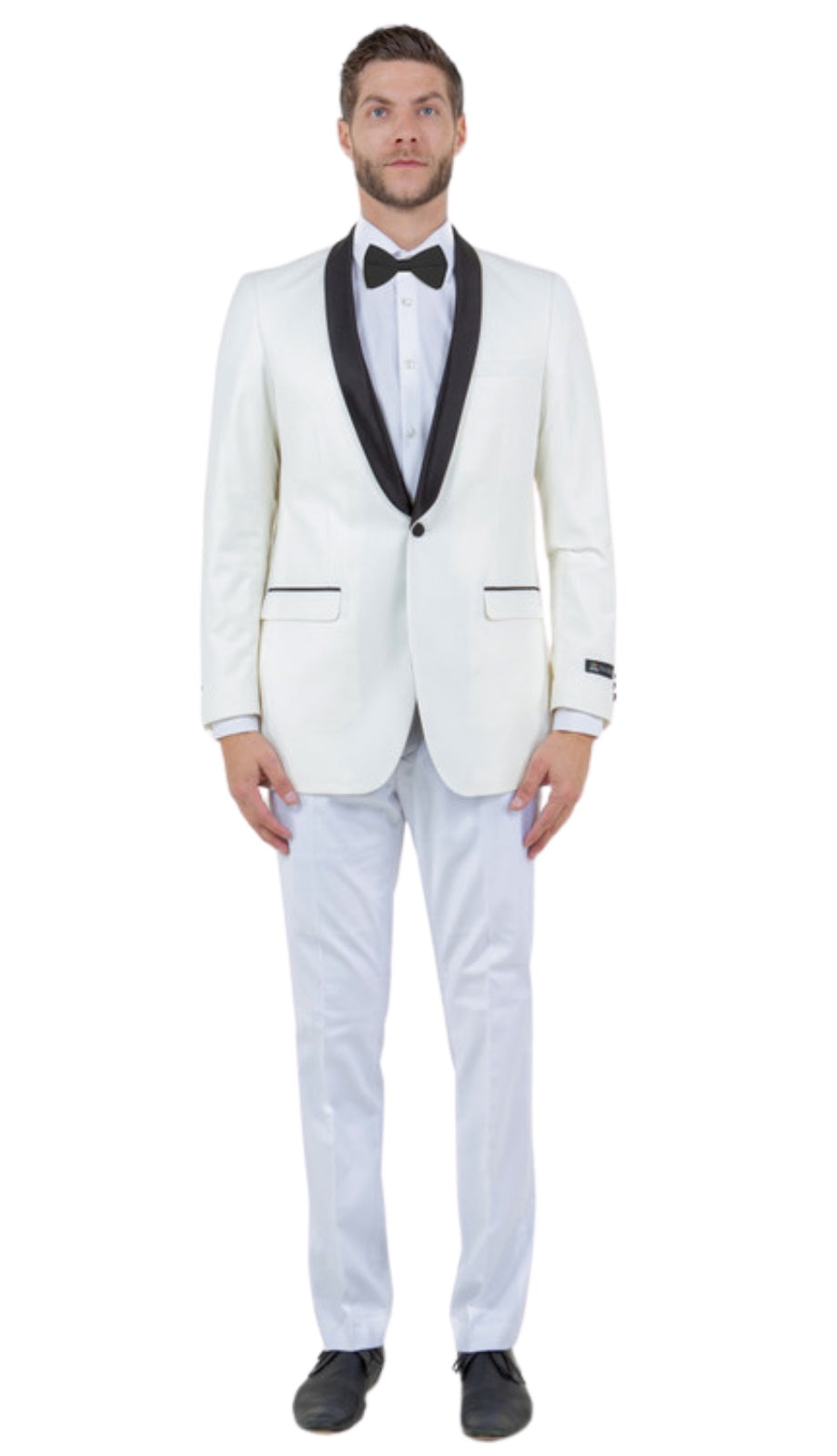 Tazzio MJ118S-WHT Mens Sports Coat