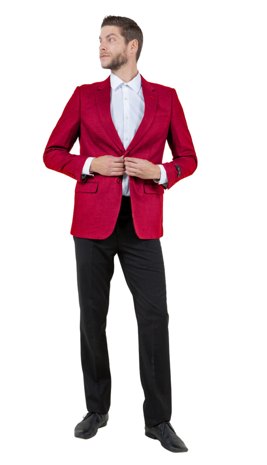 Tazzio MJ288S-BUR Mens Sports Coat