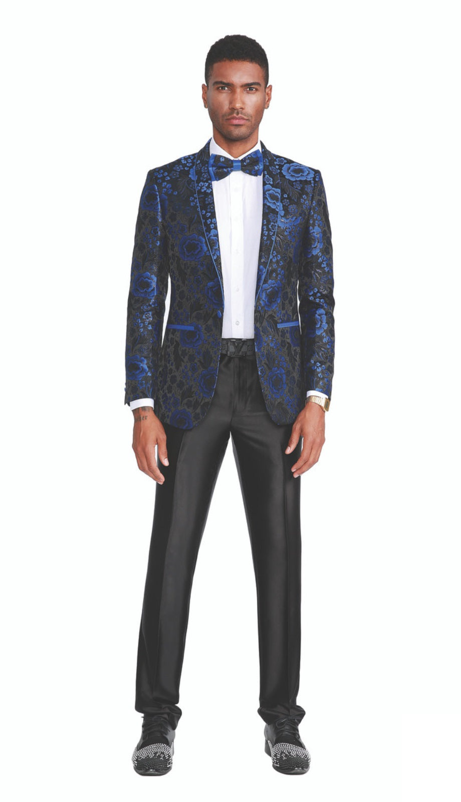 Tazzio MJ340S-ROYAL Mens Sports Coat