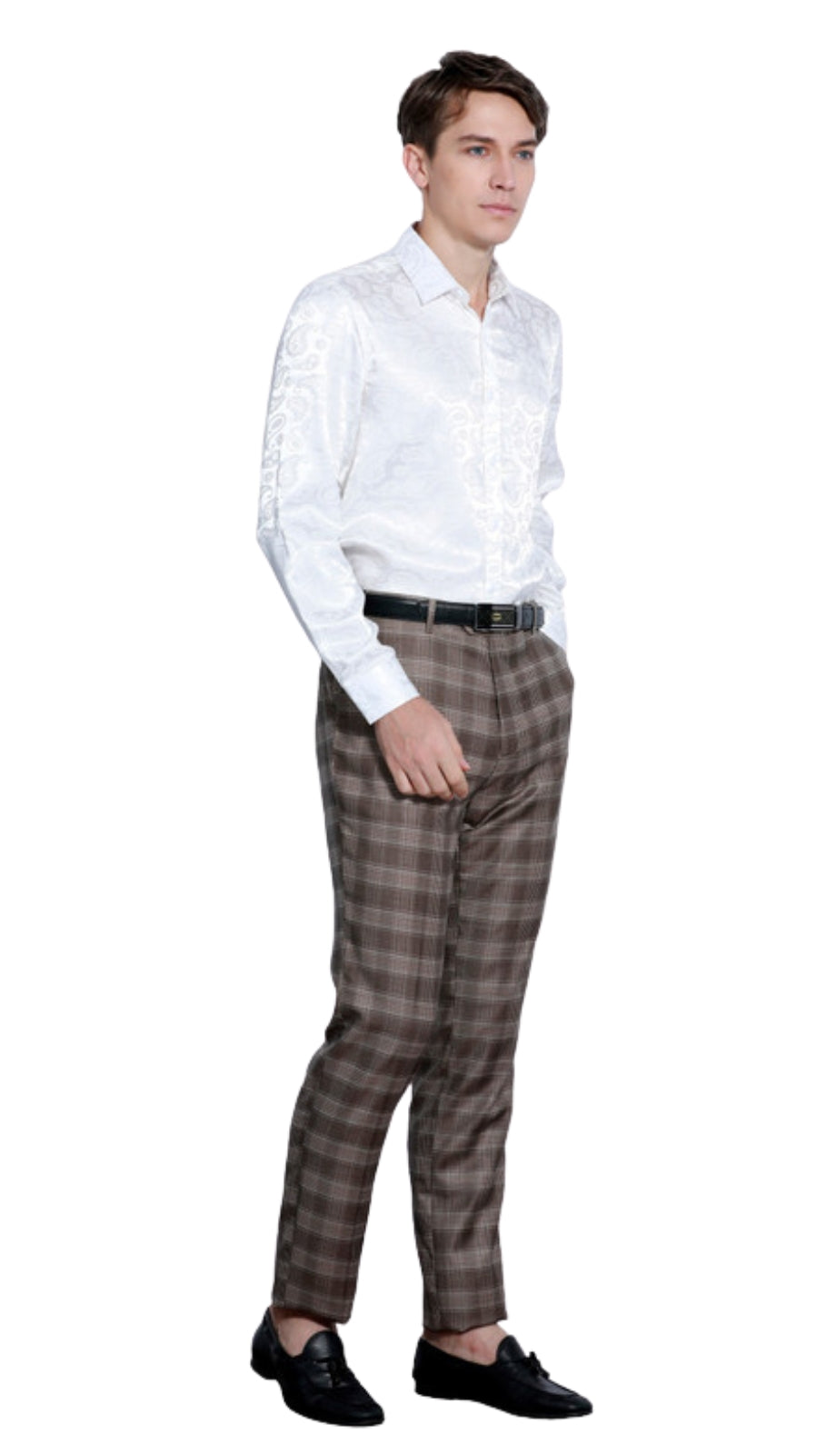 Tazzio MP111SK-01-COFFEE Mens Pants