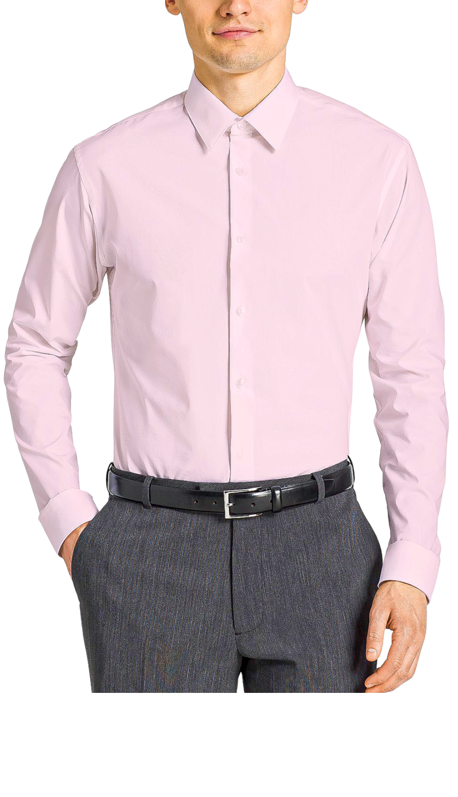 Tazzio Mens Dress Shitrs MSH30-04-PINK