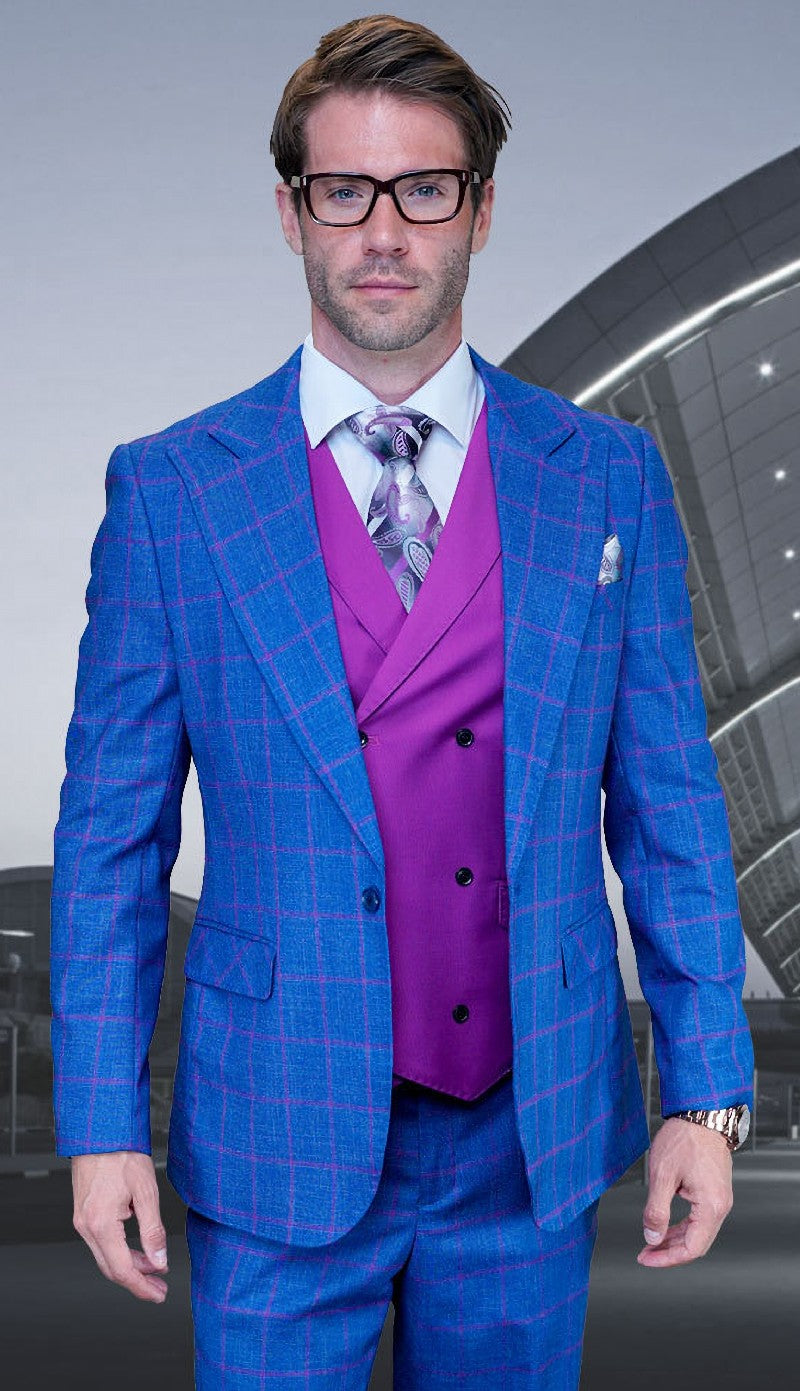 Statement Oxford-SA Mens Suit