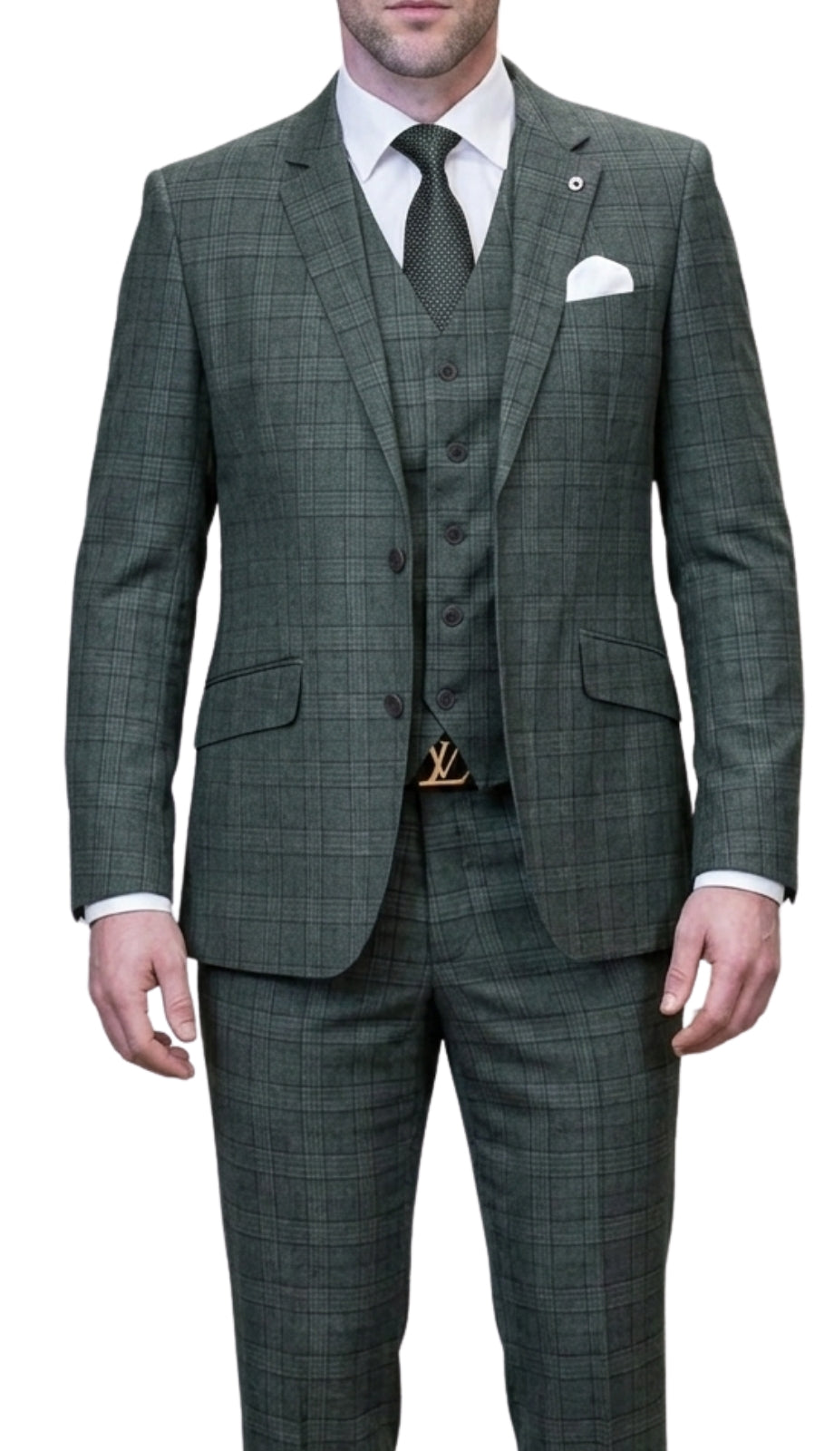Statement PAGNOLI-HUNTER-3PC Mens Suit
