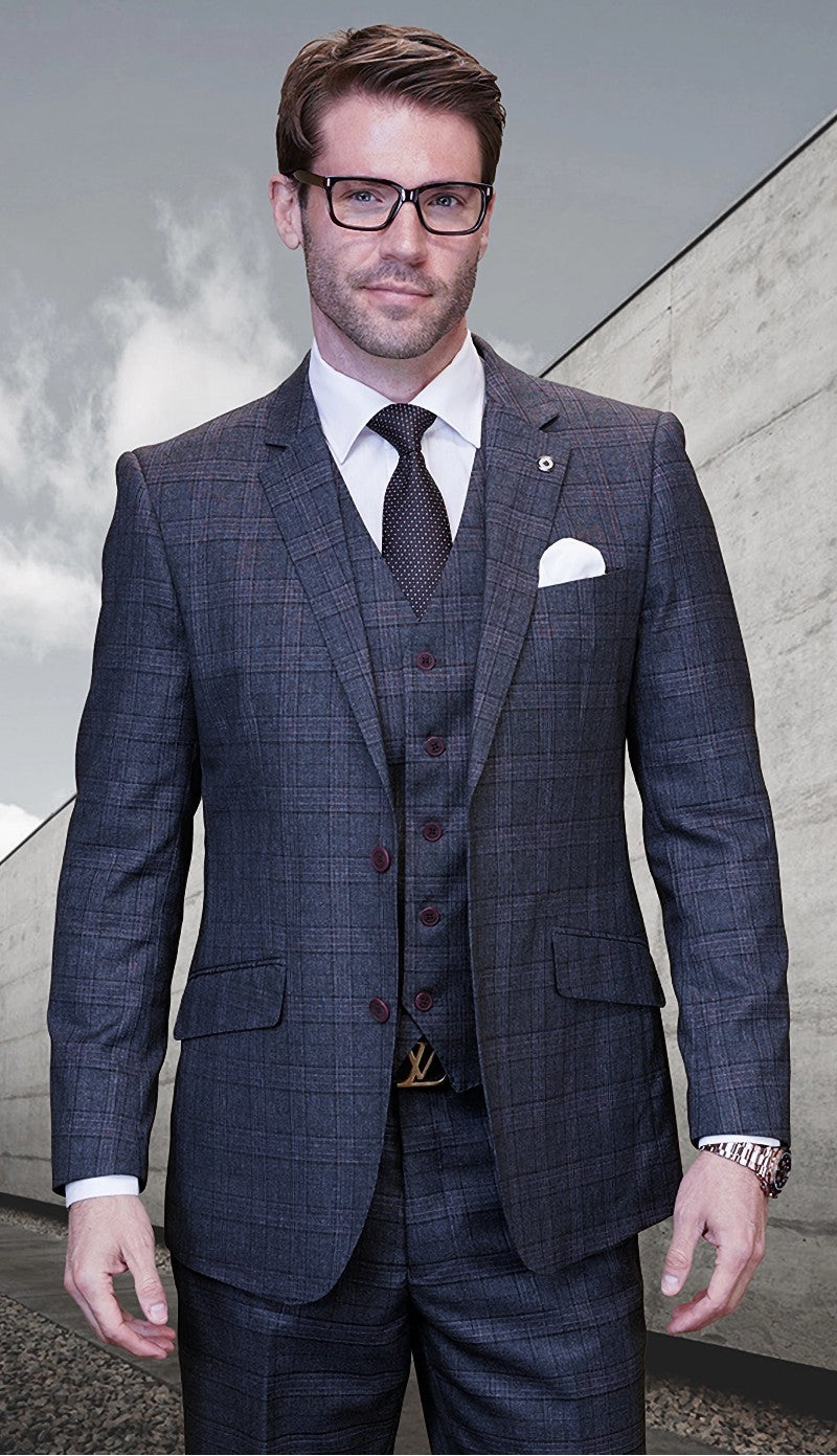 Statement PAGNOLI-CH Mens Suit
