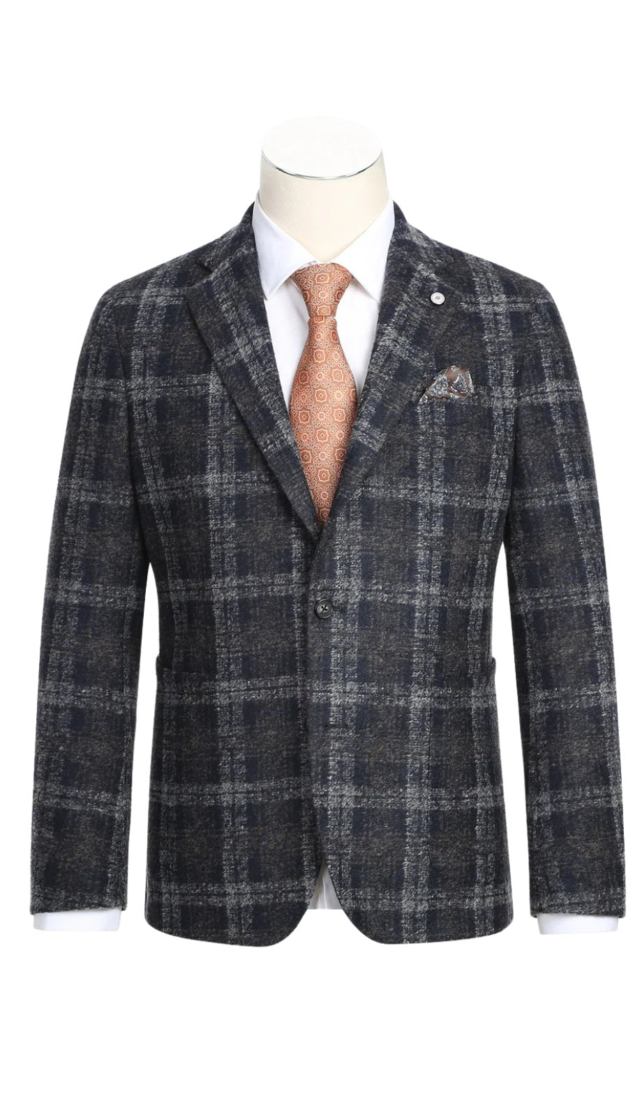 Pellagio PF23-8-GRY Mens Blazer