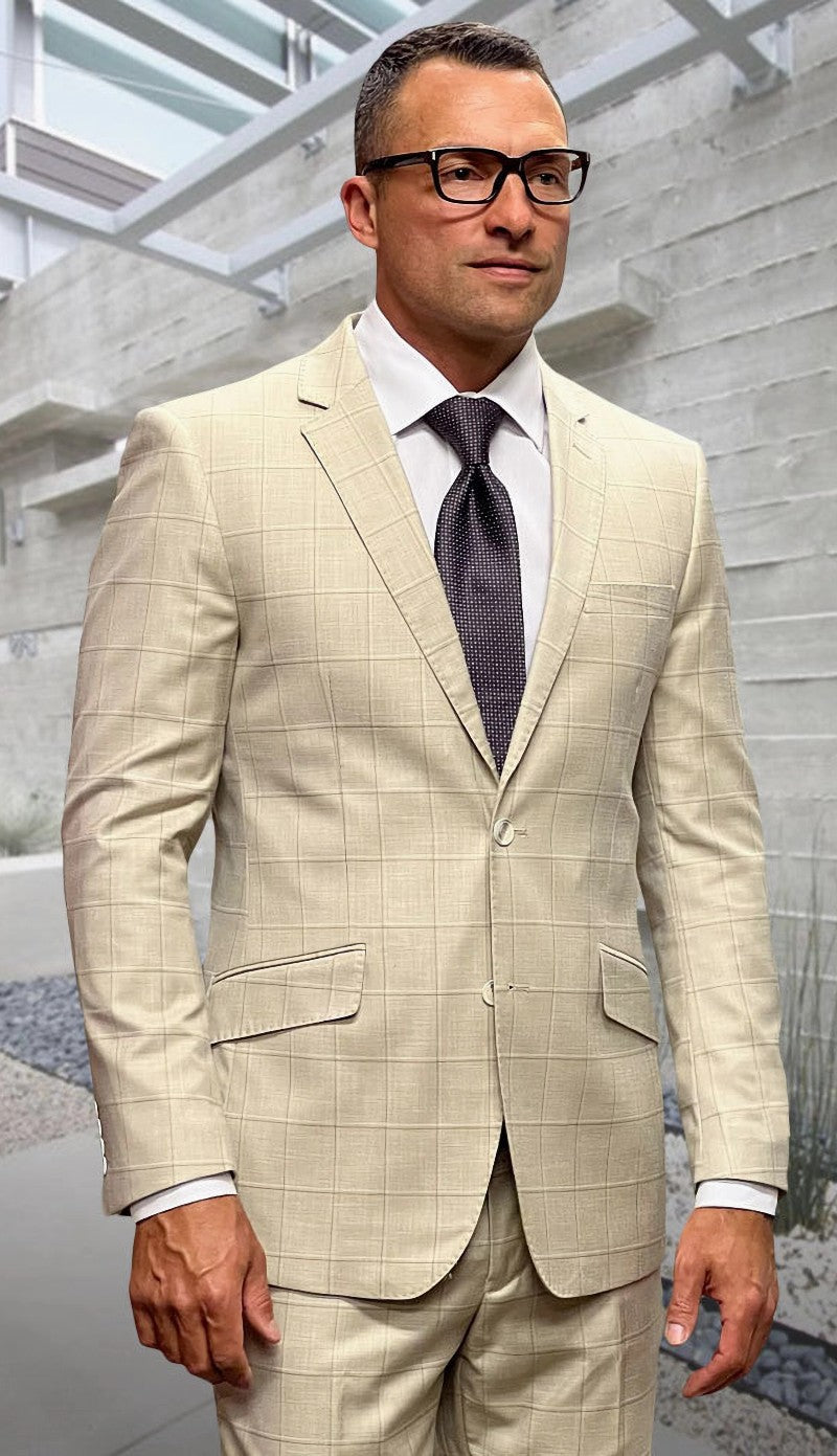 Statement PORTO-4-TA Mens Suit