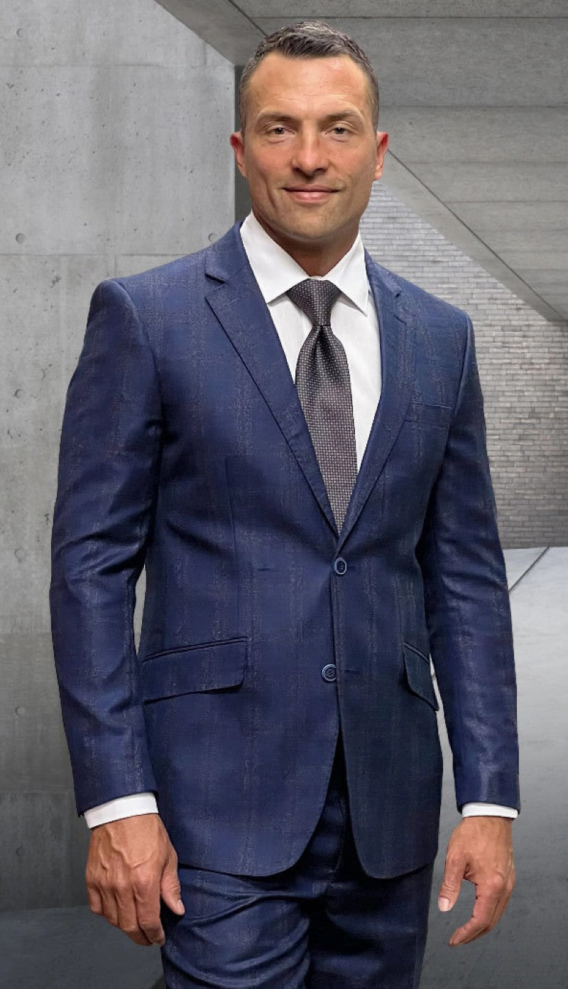 Statement PORTO-7-BL Mens Suit