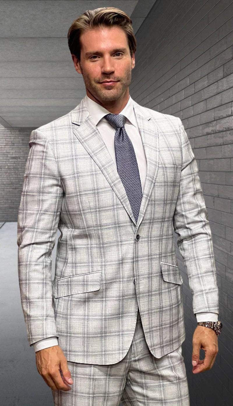 Statement PORTO-7-NA Mens Suit