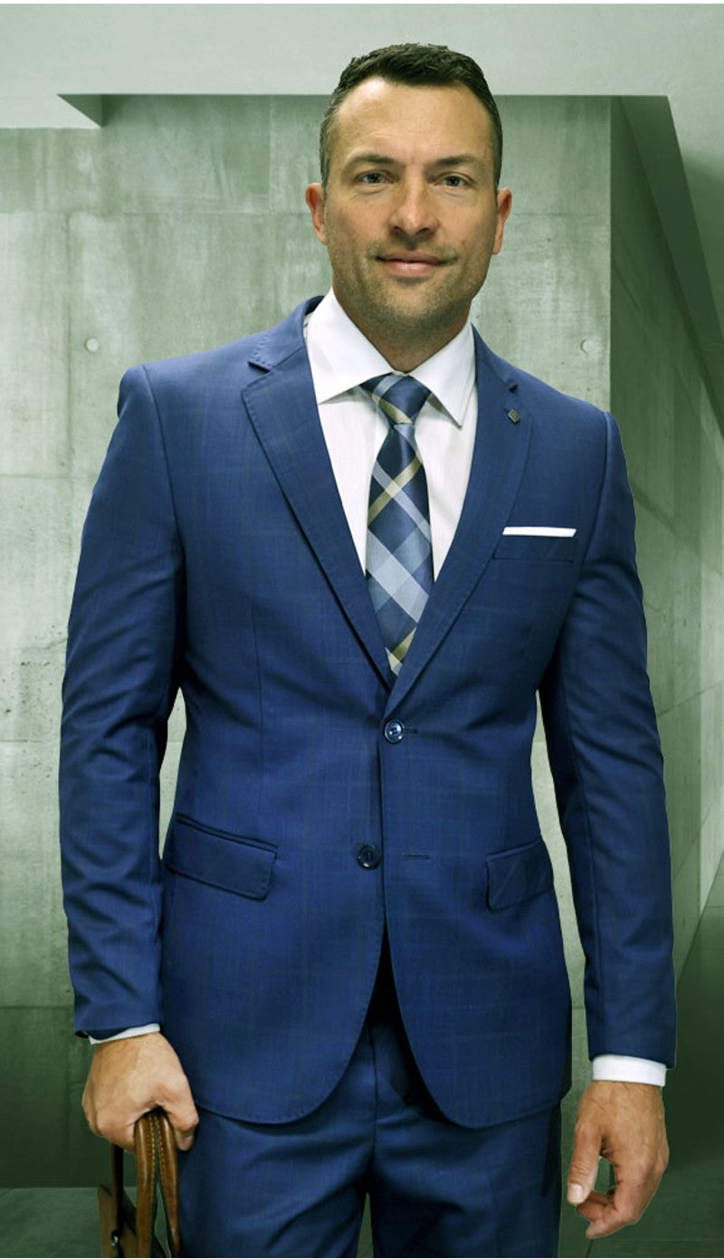 Statement PRT-101-BL Mens Suit