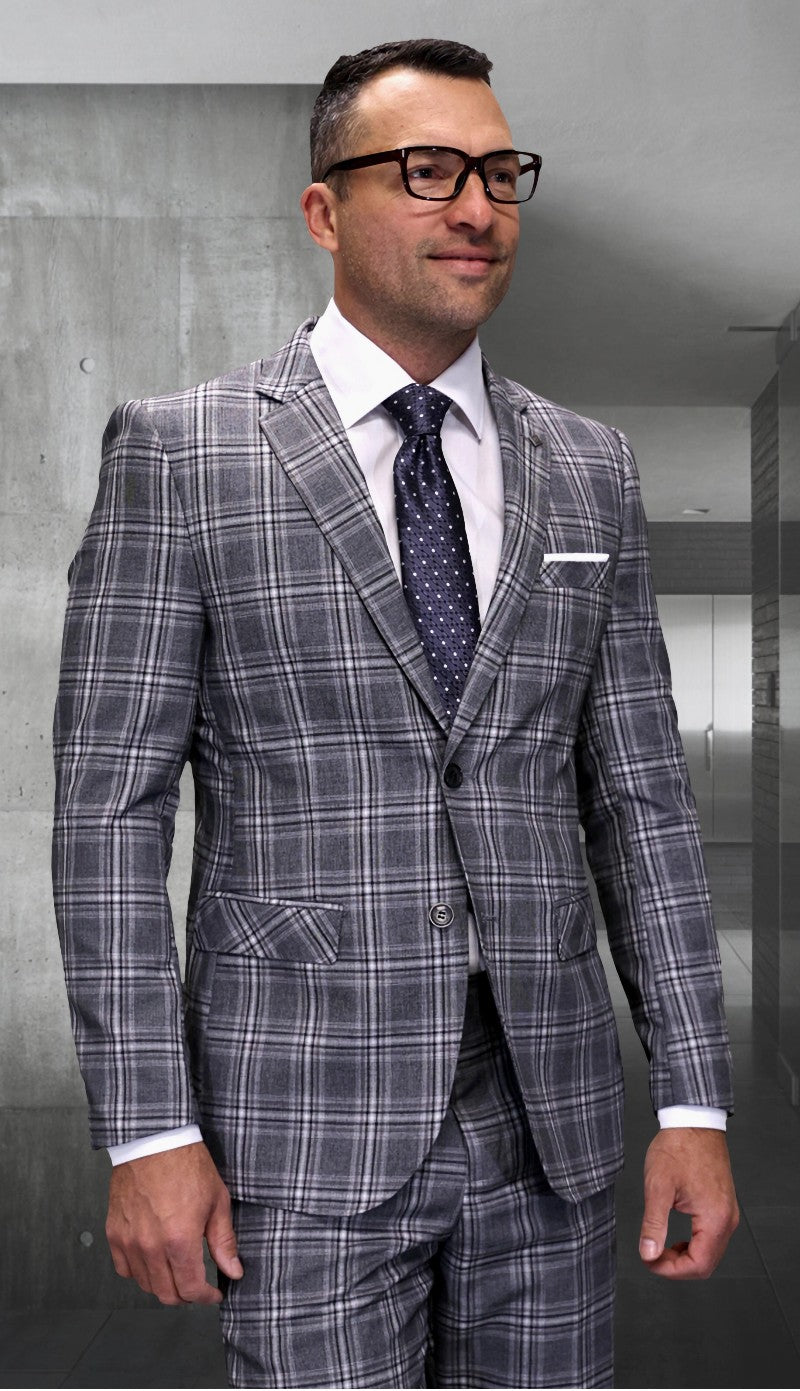 Statement PRT-101-TU Mens Suit
