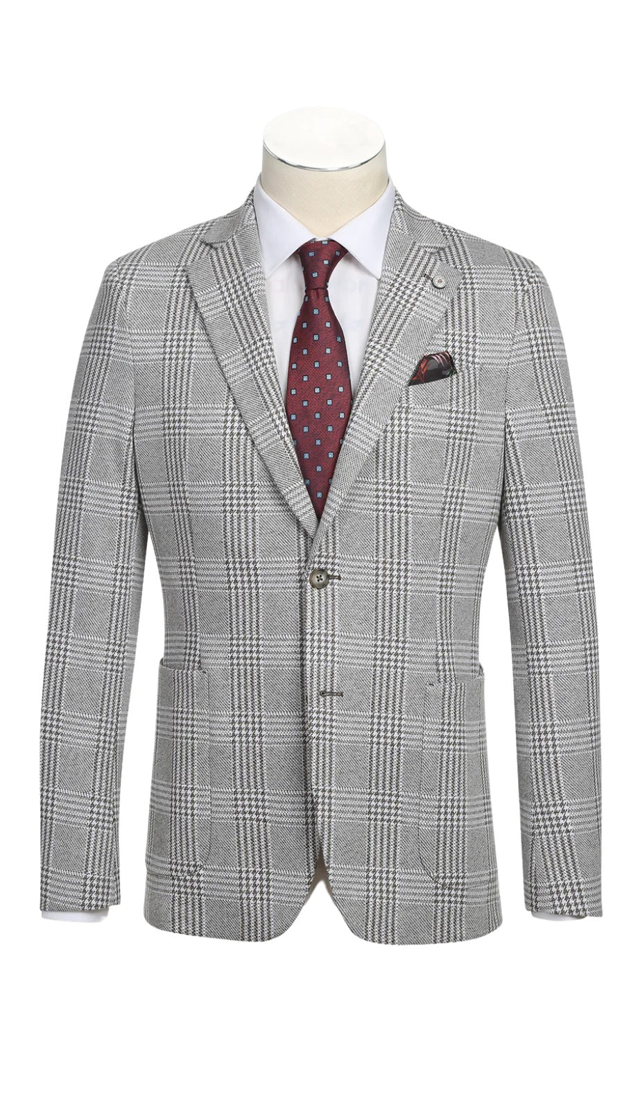 Pellagio Mens Blazer PS24-8-GRY