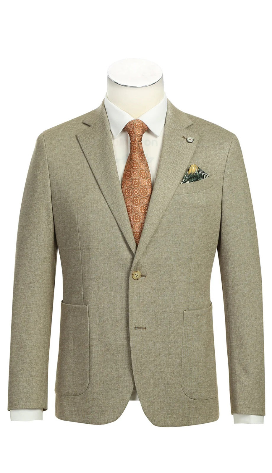 Pellagio Mens Blazer PS24-1-BEIGE