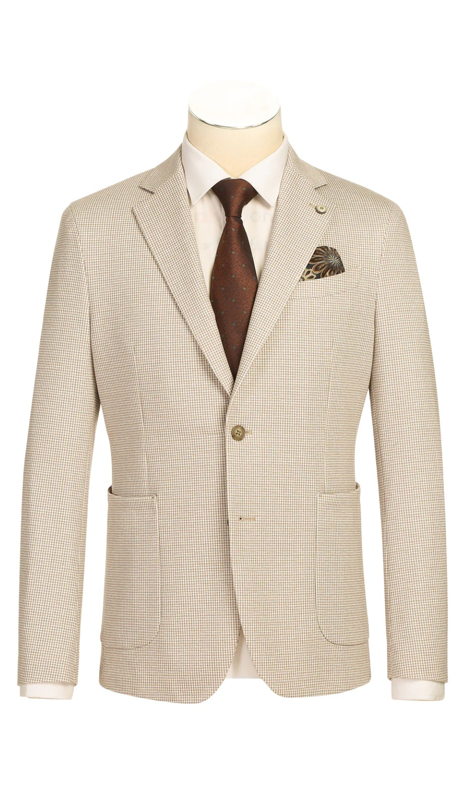Pellagio Mens Blazer PS25-10-BEIGE