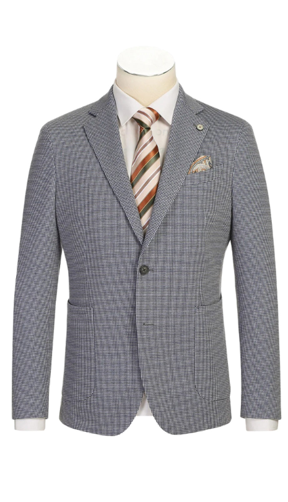 Pellagio Mens Blazer PS25-11-BLUE