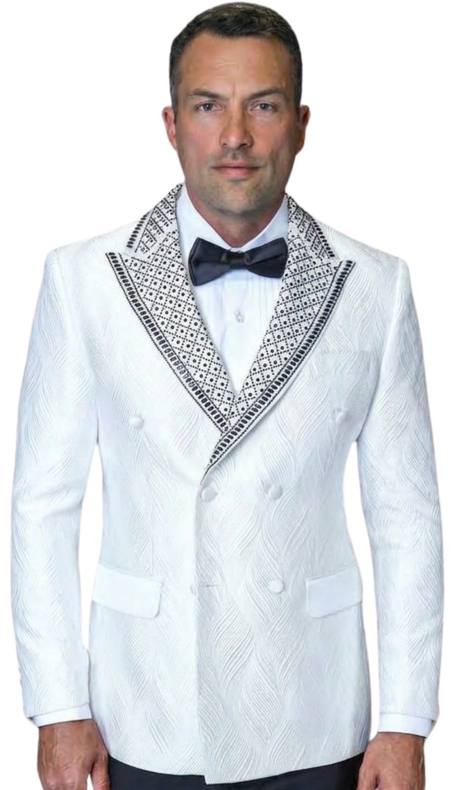 Statement ROMEO-WHITE Mens Suit