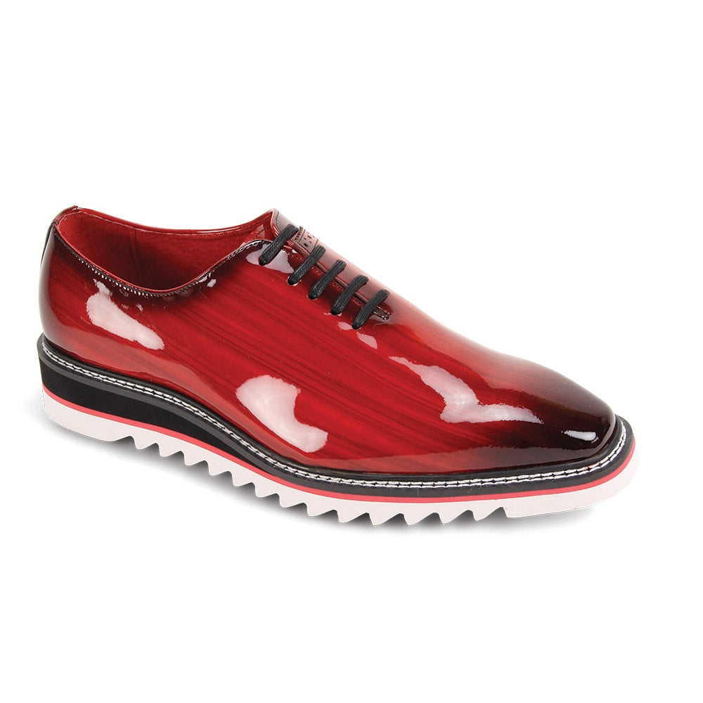 Giovanni Leather RUBEN-RED-PAT Shoes