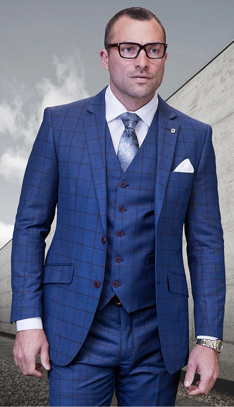 Statement SALVATORE-IN Mens Suit