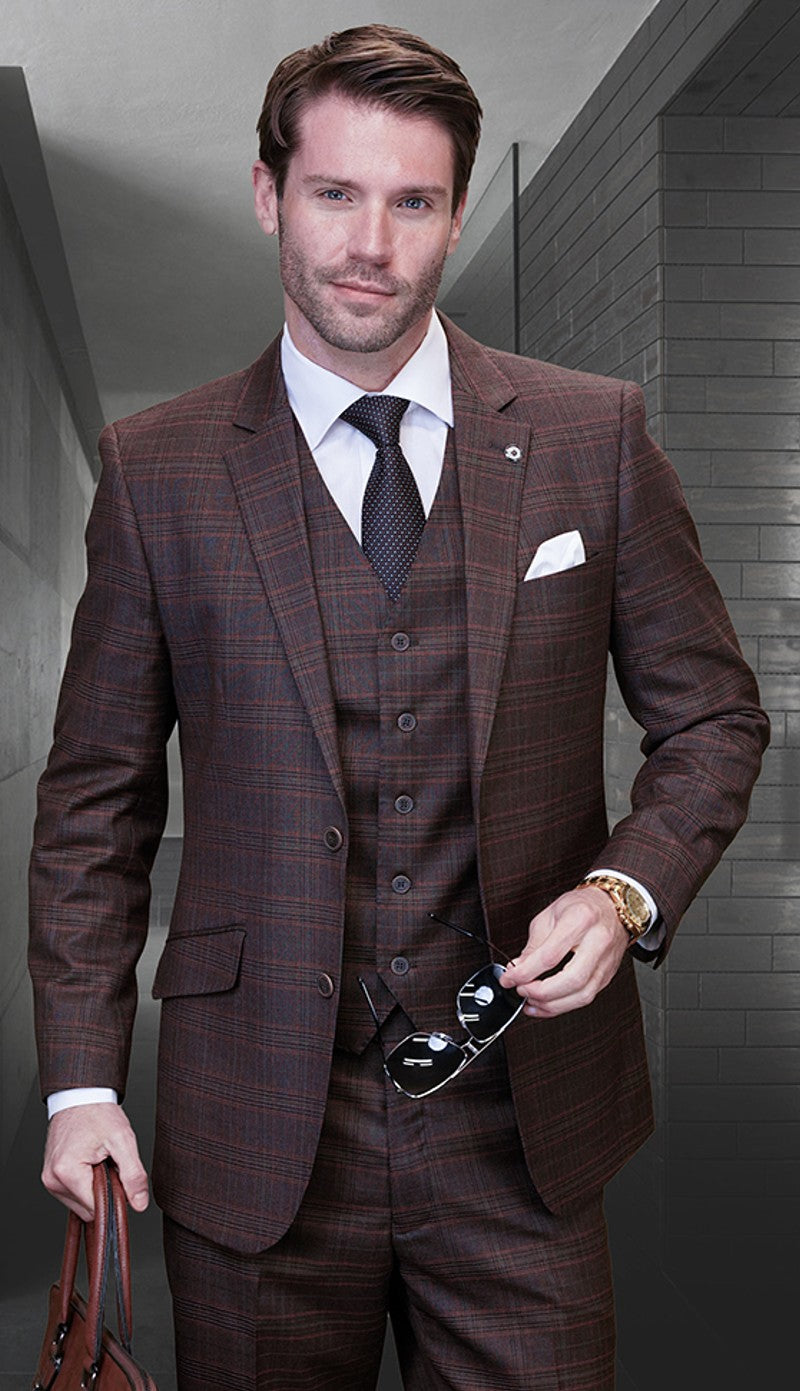 Statement SANTORI-CO Mens Suit