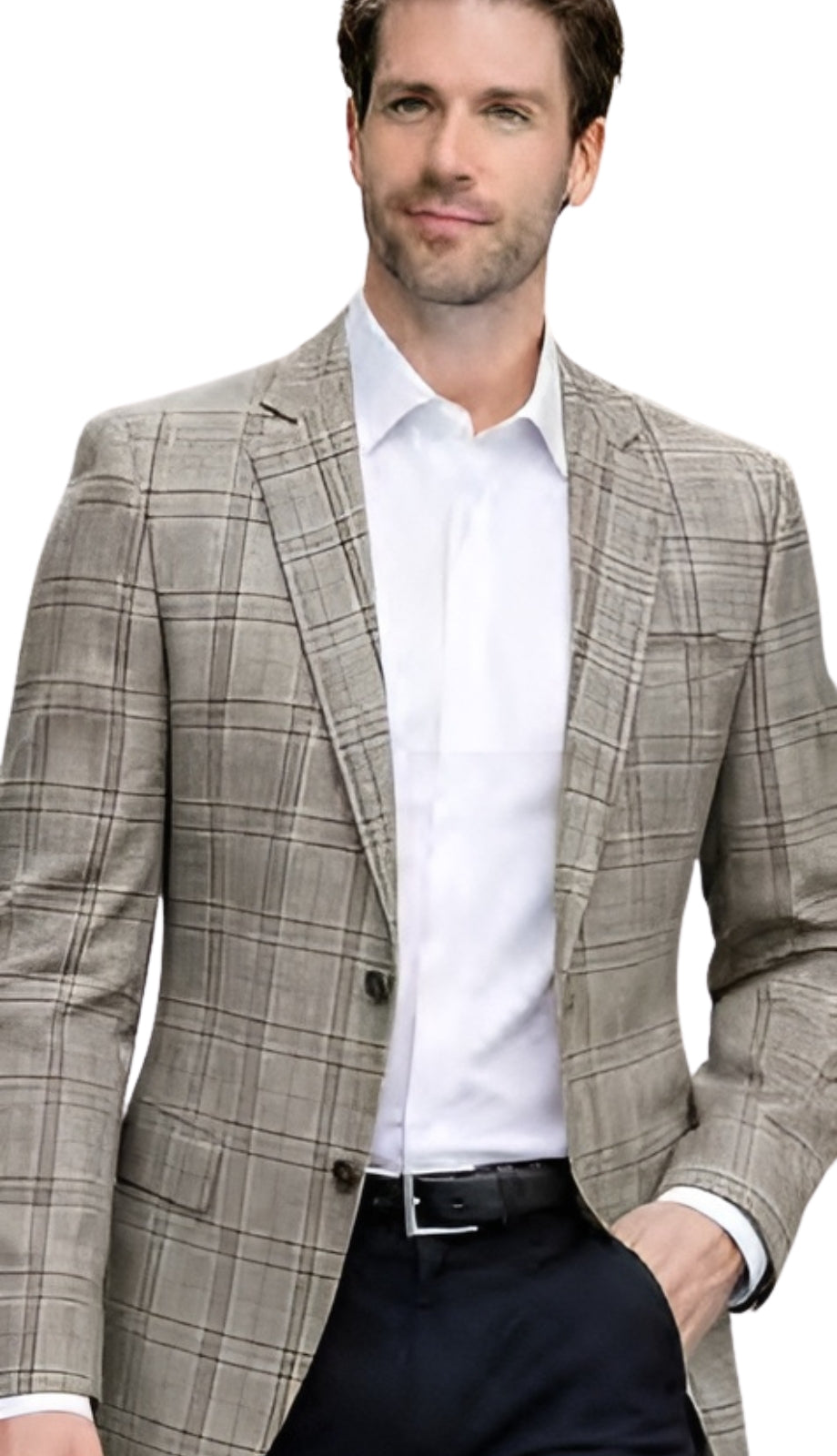 Statement SAVONA-5-TAUPE Mens Jacket