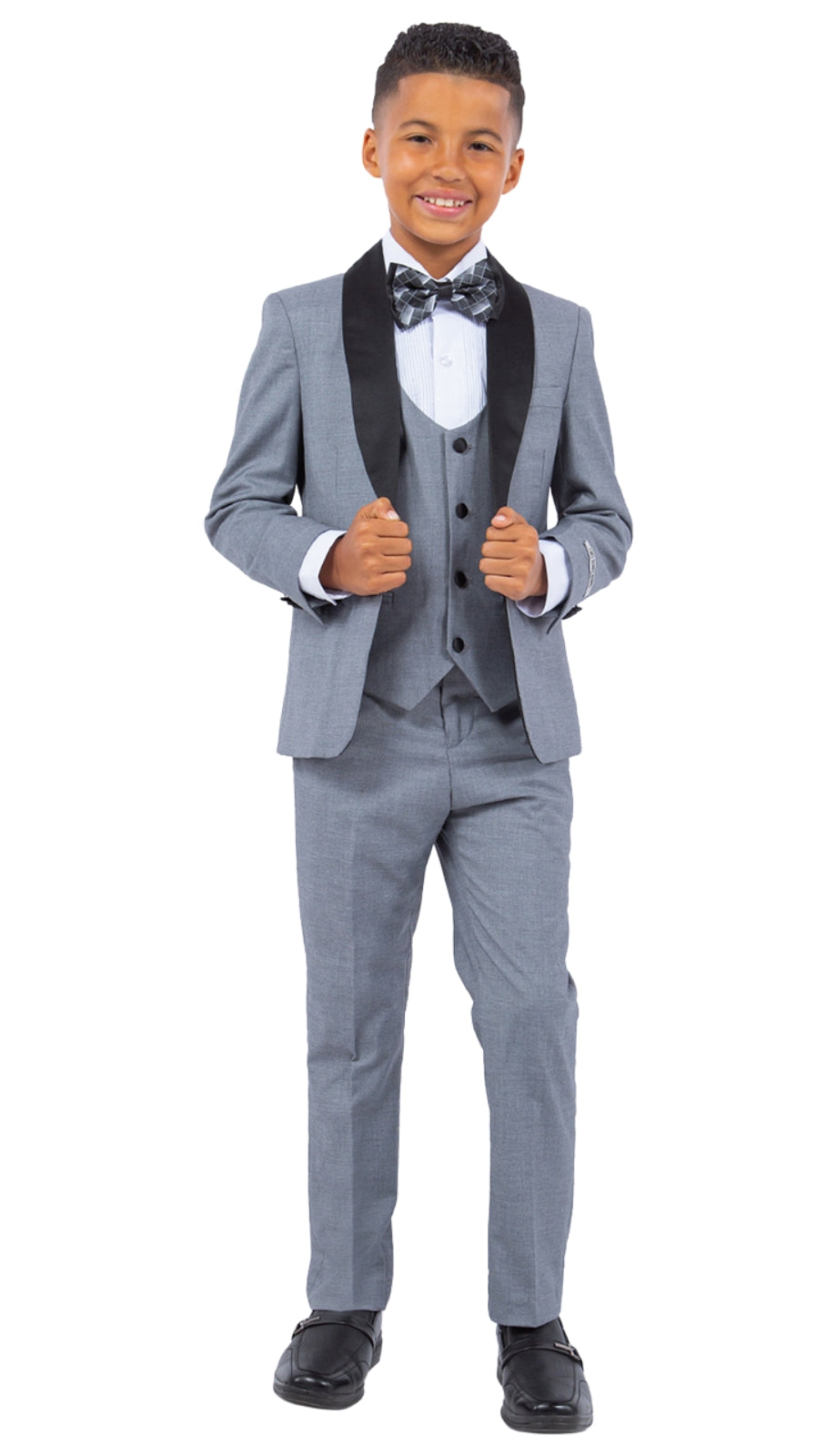 Stacy Adams SBT282-09-MID-GRY Boys Suit